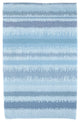 Raya De Agua, Stripe Print Beach Towel, Light Blue