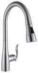 Pull Out Kitchen Faucet, Brush Nickel Finish