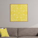 Deny Designs Aimee St Hill Amirah Yellow Framed Wall Art