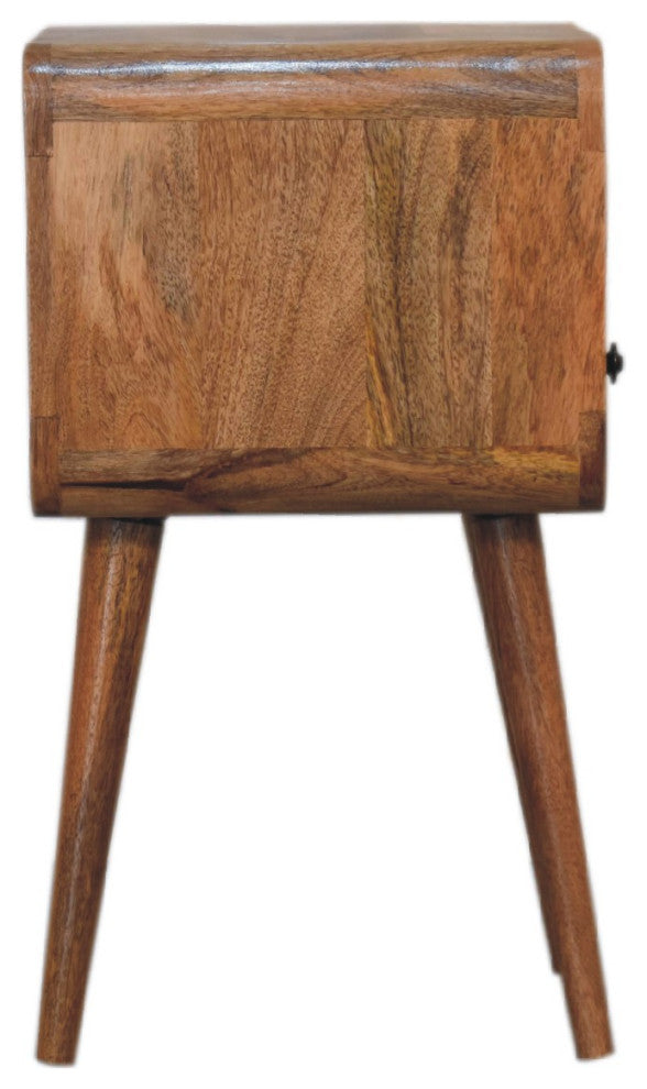 Mini Oakish Curve Open Nightstand