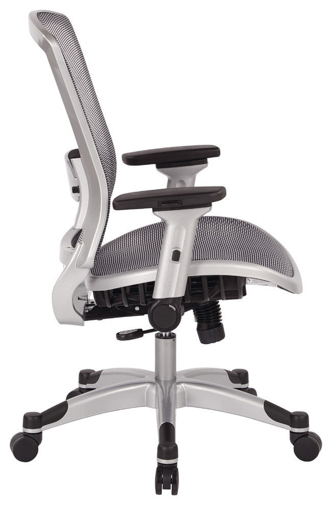 Executive Breathable Mesh Back Chair with Flip Arms
