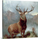 "Monarch of the Glen, 1851" Canvas Art, 30"x30"x1.25"