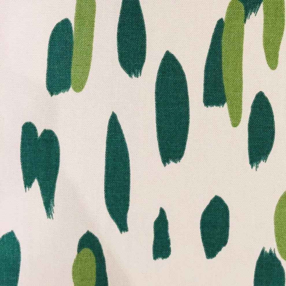 Bosky Willow Green and Beige Luxury Throw Pillow, 22"x22"