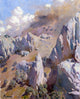 Fernando Cabrera Canto Paisaje Rocoso Premium Canvas Print