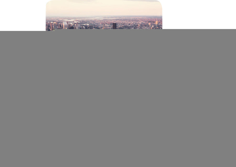 "New York City Sky View" Headboard