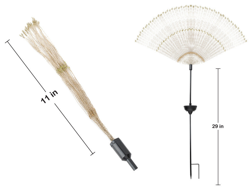 Solar LED Firework Garden Stake Light