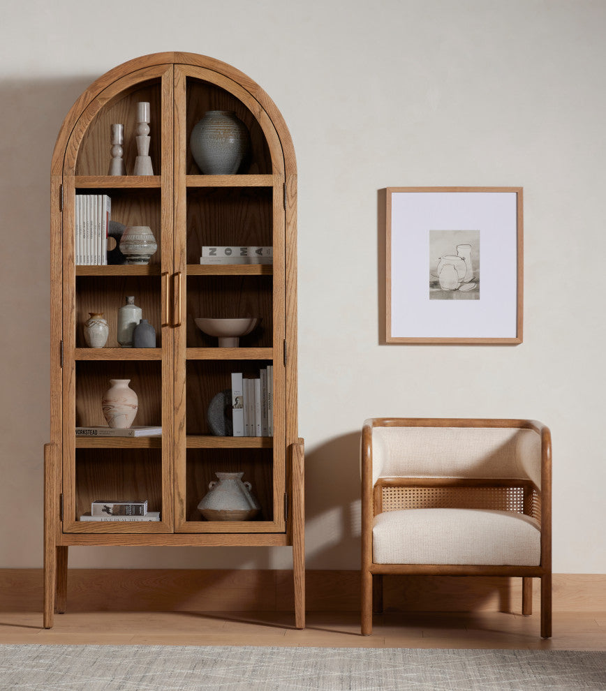 Tolle Cabinet, Drifted Oak Solid