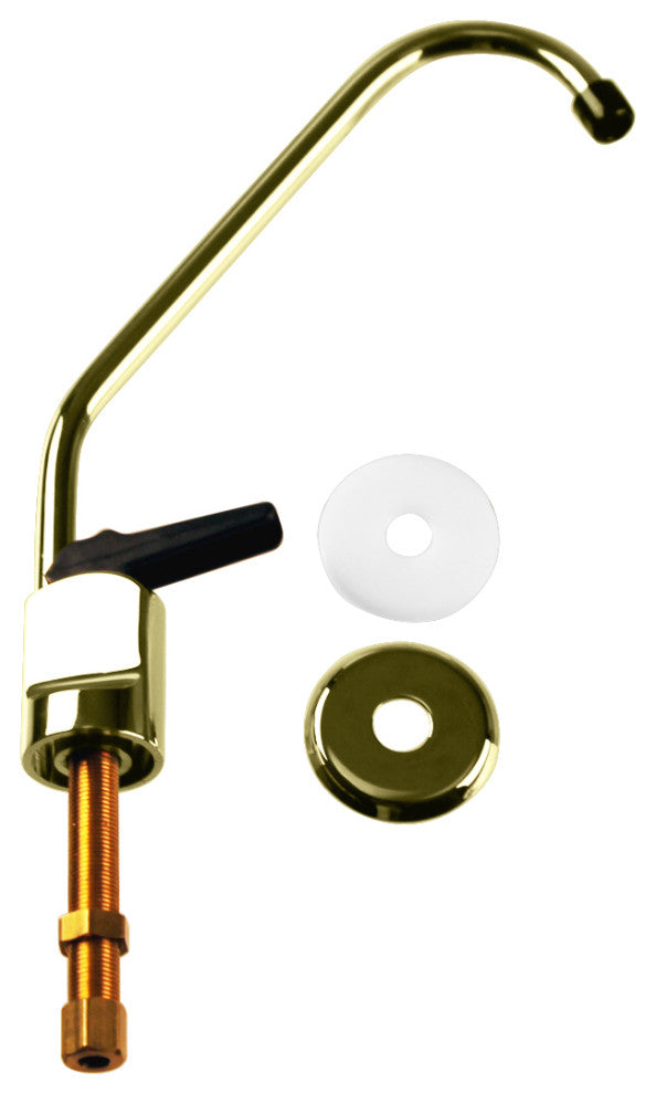Touch-Flo Style 8" Pure Water Dispenser In Polished Brass, Polished Brass