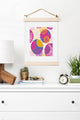 Deny Designs Karen Harris Brandywine Falls Merlot Incarnation Art Print