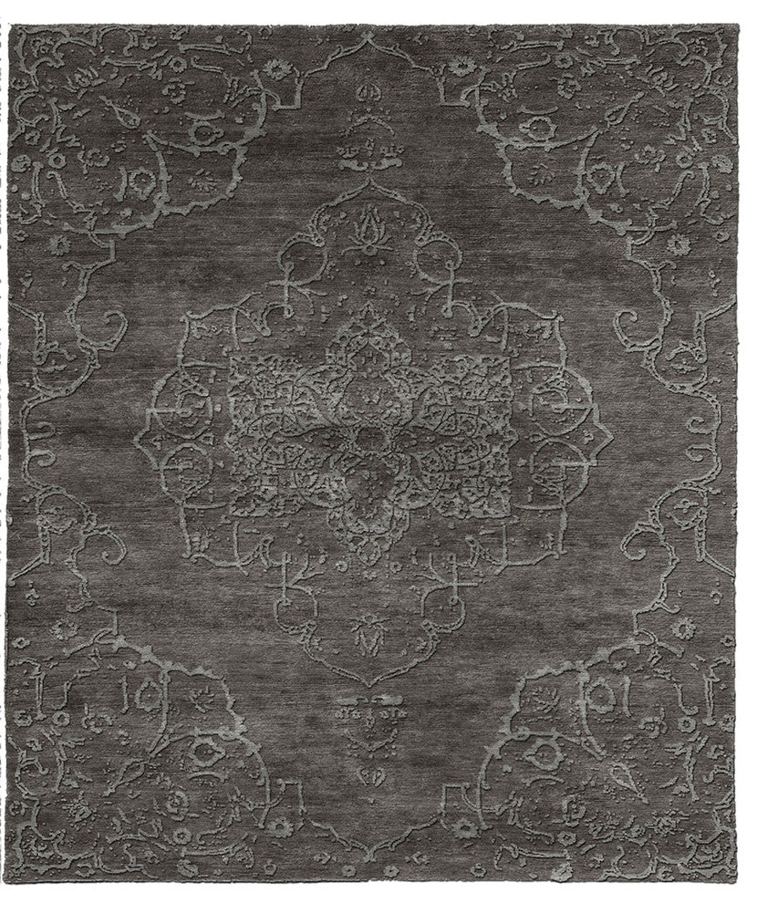 Permian A Hand Knotted Tibetan Rug, 10' Square