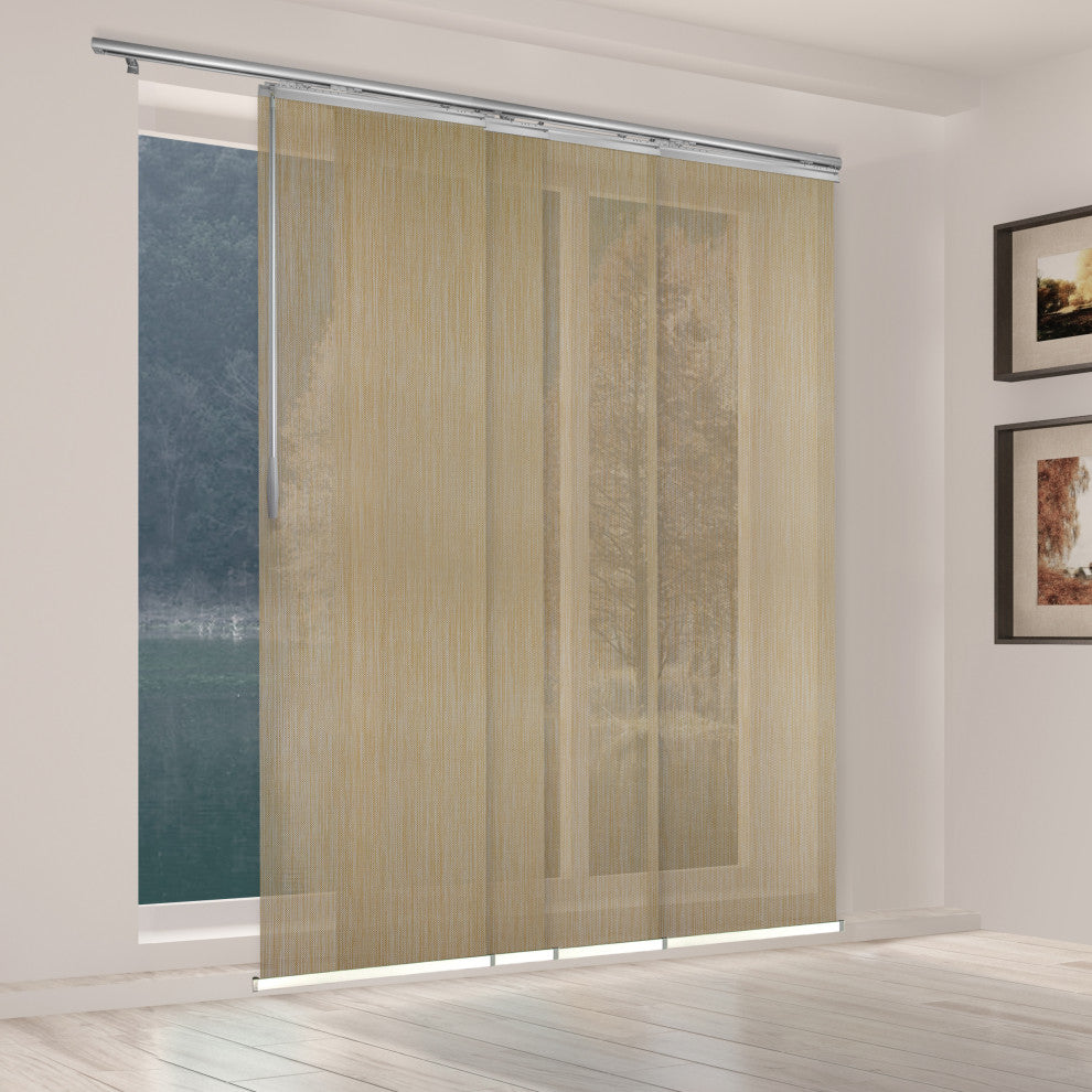 Aldi 4-Panel Track Extendable Vertical Blinds 48-88"W