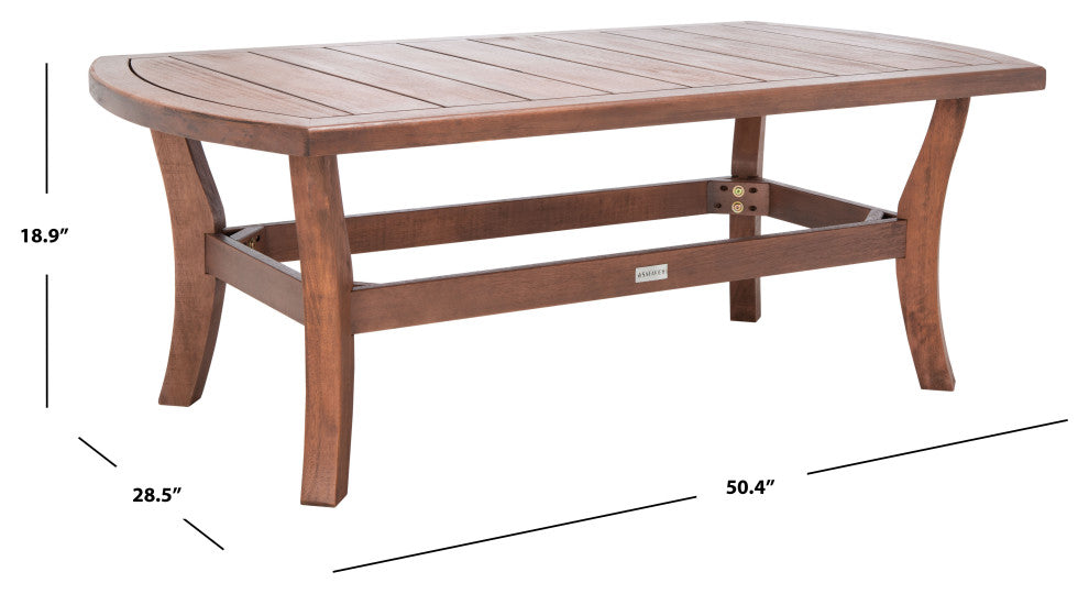 Safavieh Payden Indoor-Outdoor Coffee Table, Natural
