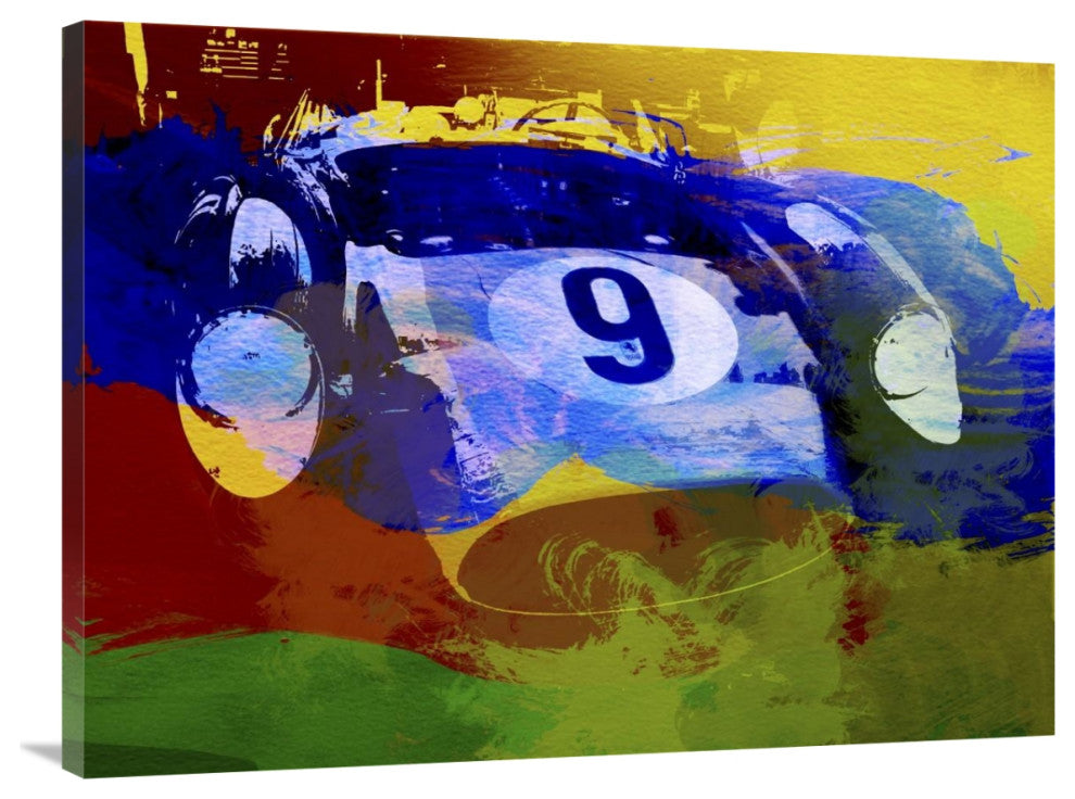 "Ferrari Testarossa Watercolor" Fine Art Print