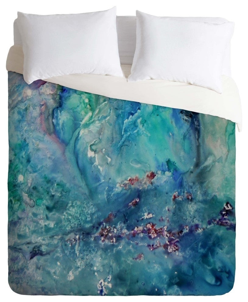 Deny Designs Rosie Brown Diver Paradise Duvet Cover - Lightweight
