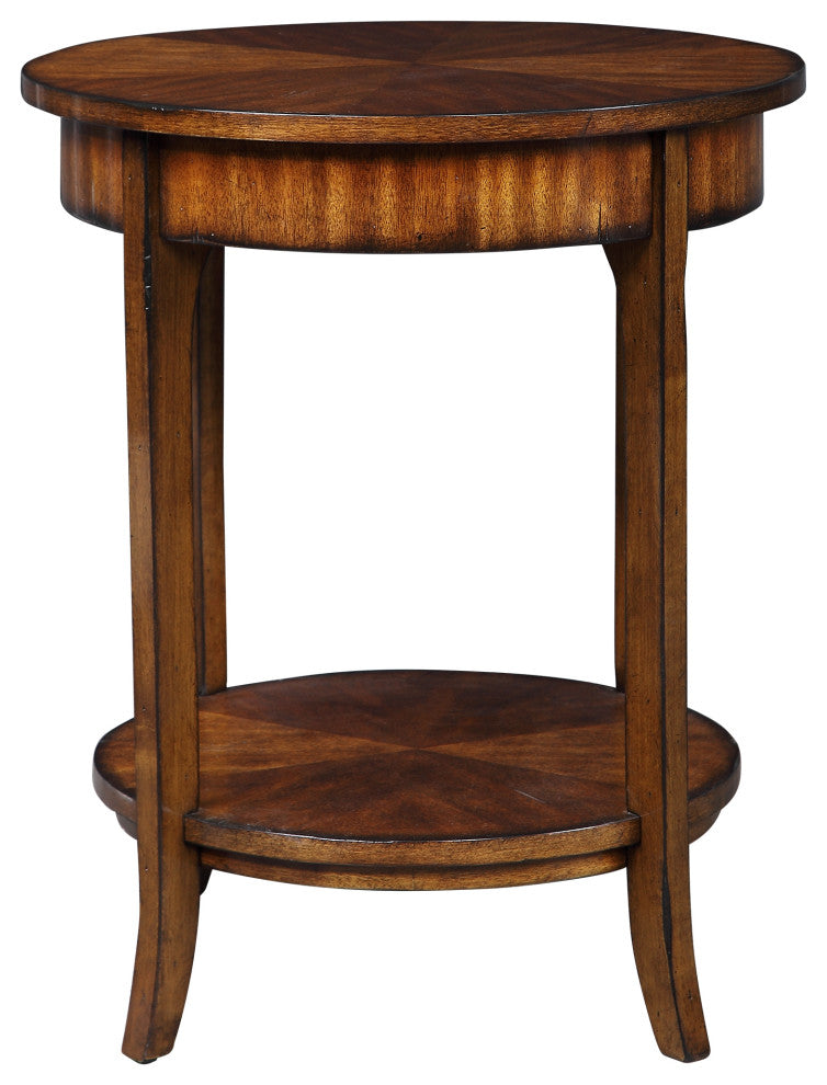 Uttermost Carmel Round Lamp Table
