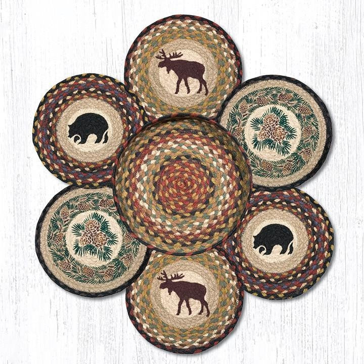 Twilderness Trivets, A Basket 10"x10"