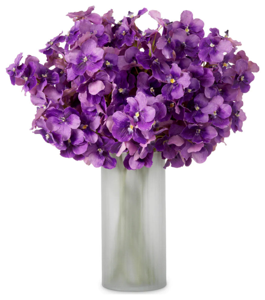 Artificial Orchids Bouquet, 24-Pieces, Eichholtz Vanda, Purple