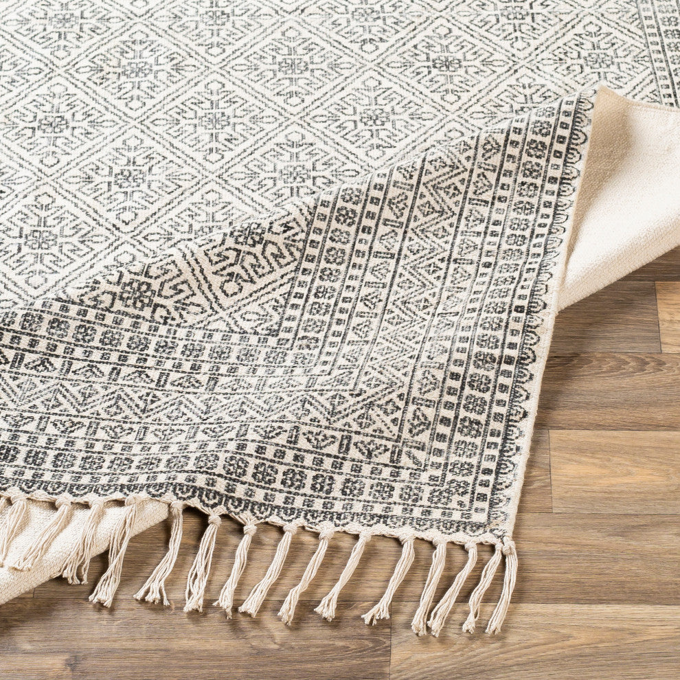 Surya July JUY-2300 Traditional Area Rug, 9' x 12' Rectangle