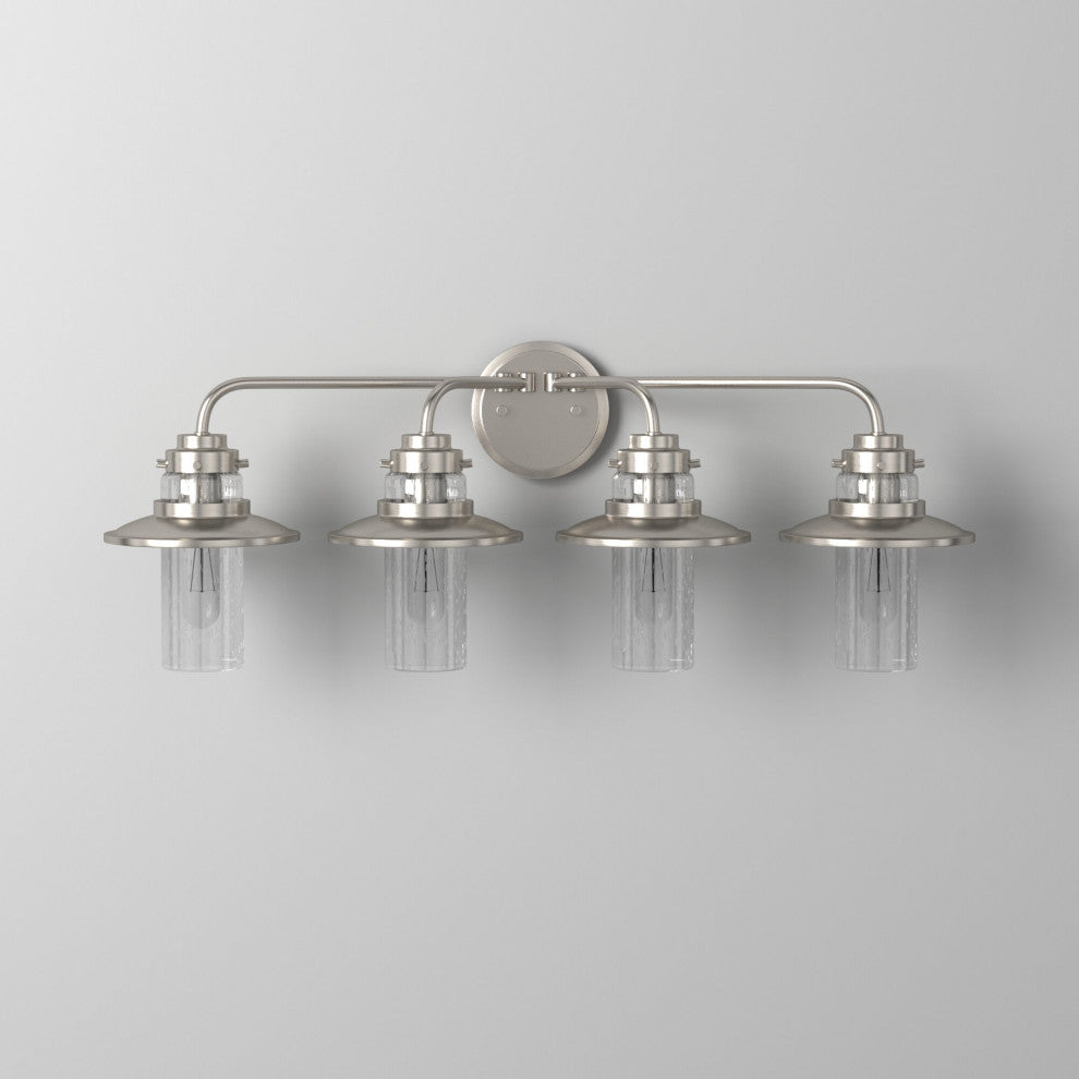 Dover 4-Light Bath, Satin Platinum