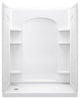 Sterling Alcove 60"x32"x74.75" Vikrell Left Shower Kit, White