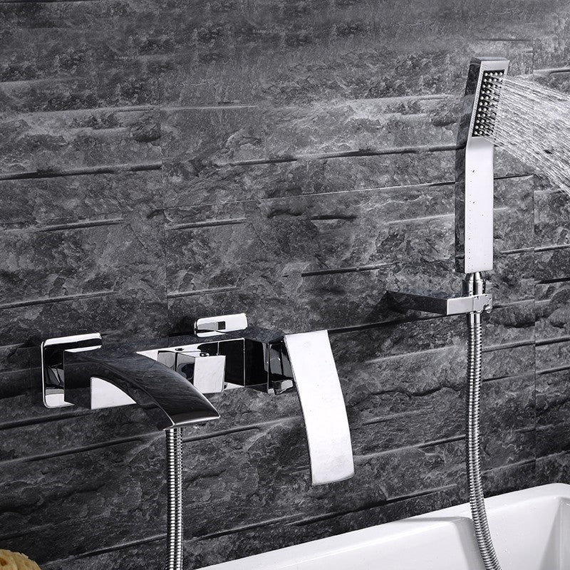 Cremona Bathtub Faucet With Hand Held Shower