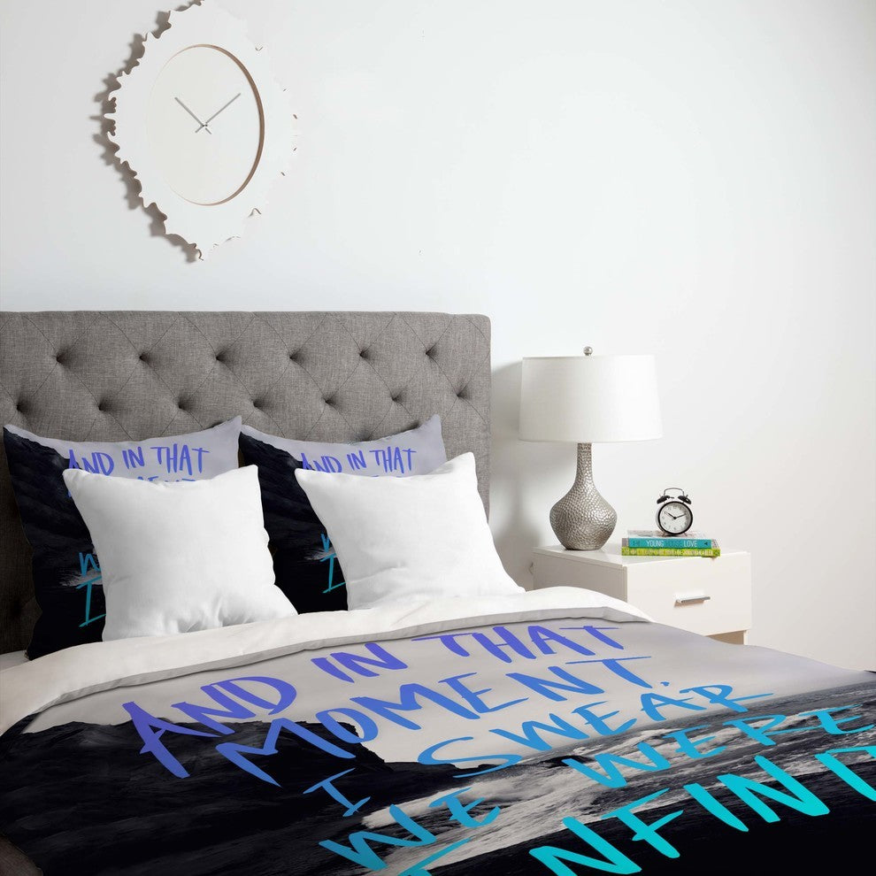 Deny Designs Leah Flores Infinite Duvet Cover - Lightweight