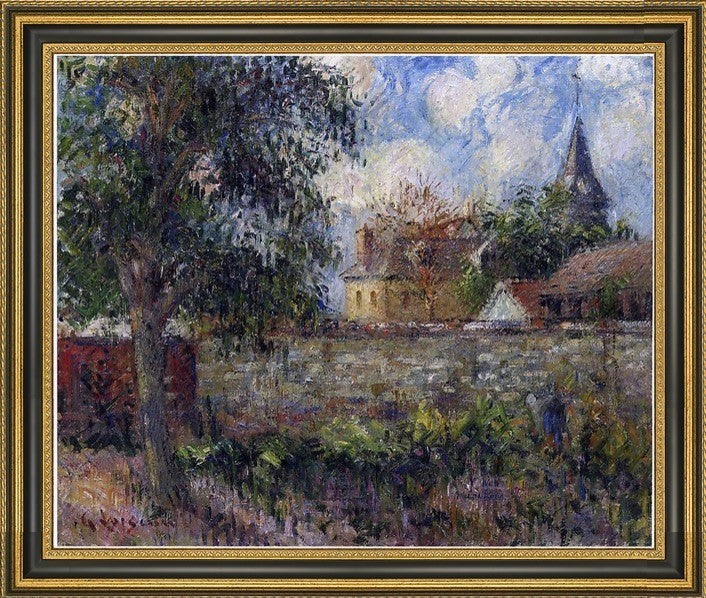 Gustave Loiseau Farm in NormandyFramed Premium Canvas Print, 16"x20"