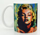 Marilyn Monroe "Insatiable" Mug Art by Mark Lewis