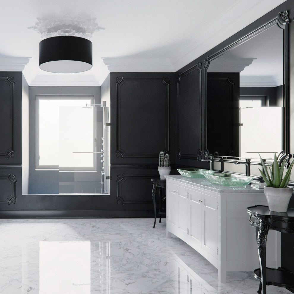 VIGO Niko 11" H Single Handle Single Hole Bathroom Vessel Faucet, Chrome