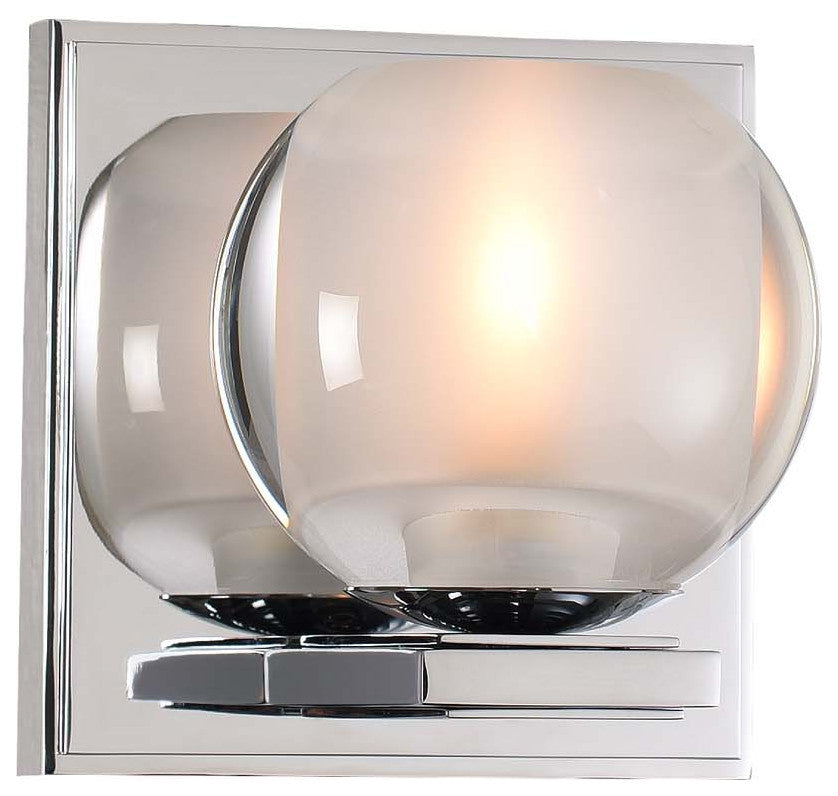 Corona 1-Light Bath, Chrome