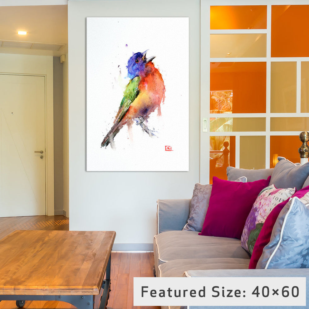 "Bird (Multi-Colored)" by Dean Crouser, 18x12x1.5