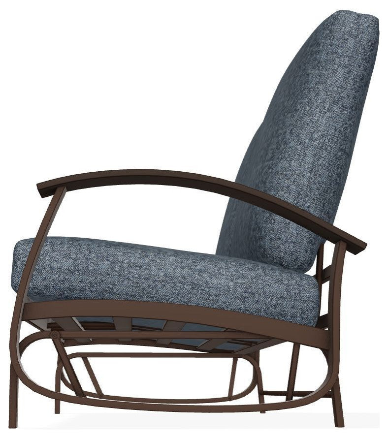 Belle Isle Cushion Deep Seating 2-Seat Glider, Restore Indigo/Kona