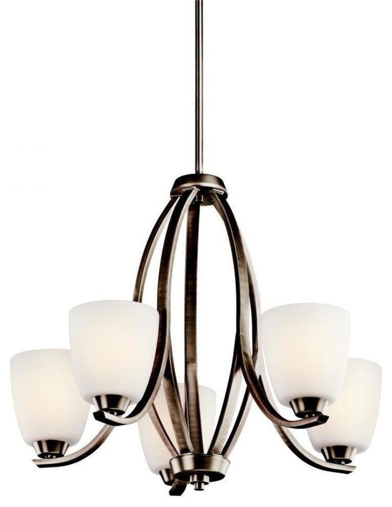 Kichler Granby 5-Light Brushed Pewter Up Chandelier