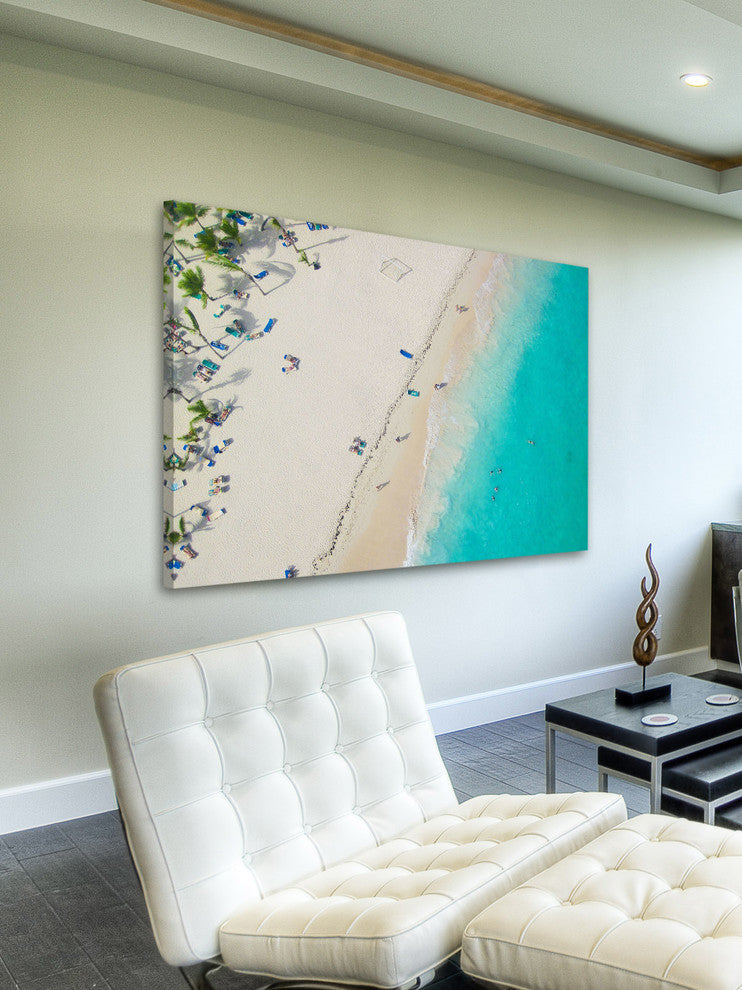 "Shoreline" Painting Print on Wrapped Canvas