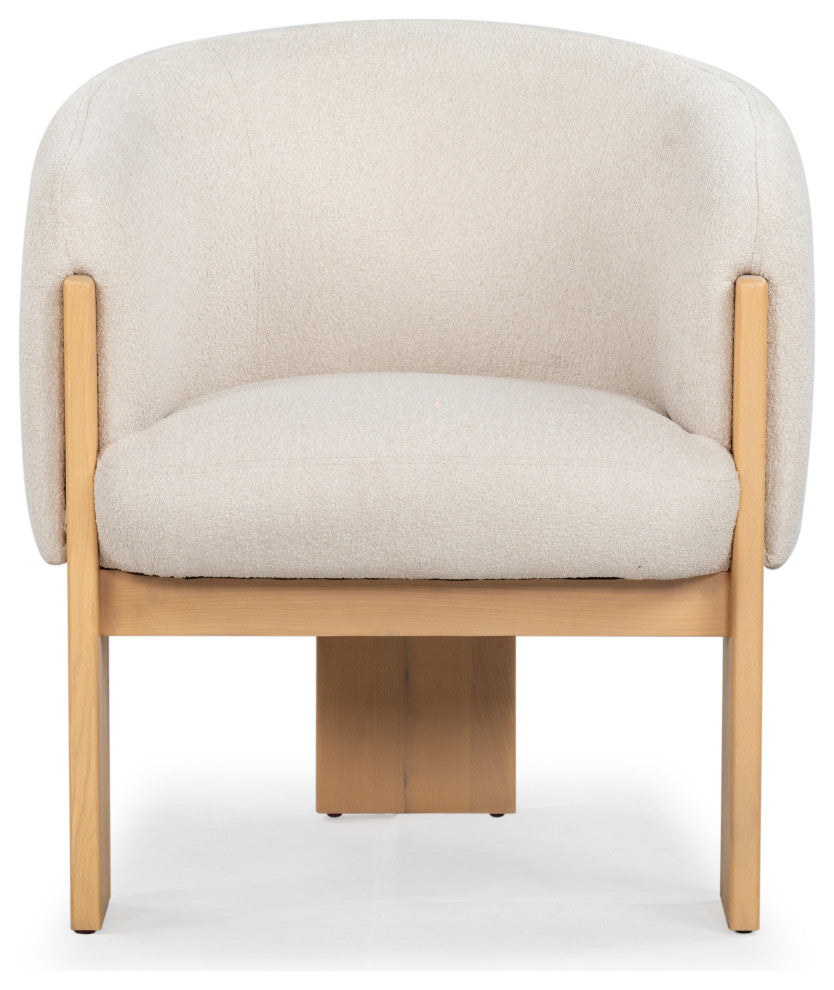 Safavieh Couture Lauricella Dining Chair, Tan/Natural