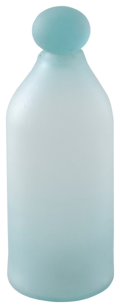 Frosted Glass Bottle, Small