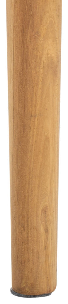 Safavieh Couture Cassaphina Leather Arm Chair, Tan/Natural