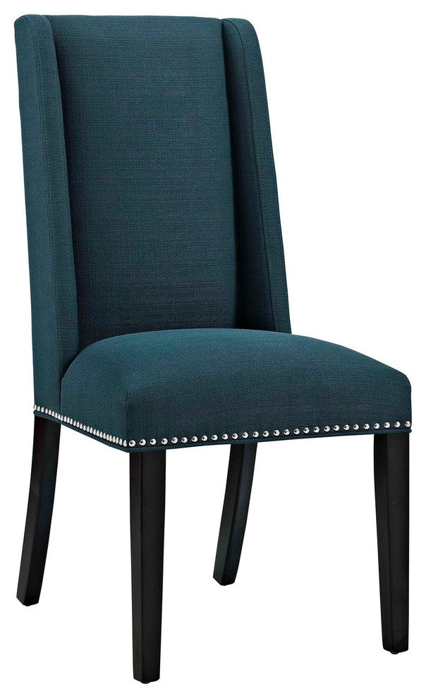 Baron Dining Chair Fabric Set of 4, Azure