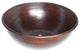 Weathered Hammered Round Bathroom Copper Vessel II