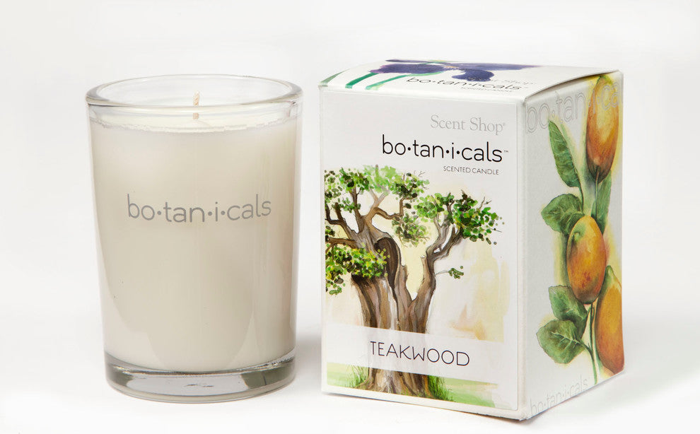 Botanical Candle Teakwood