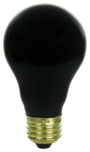 Sunlite 75 Watt A19 Black Light, Medium Base, Ceramic Blacklight, 2 Pack