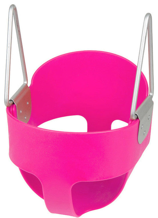 High-Back Full Bucket Swing Seat, Pink