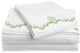 1891 Sferra Frou Frou White Apple Cotton Percale Cal-King Sheet Set