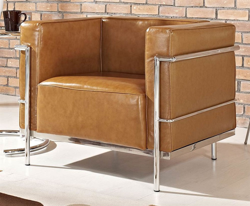 Modway Charles Grande Armchair, Tan