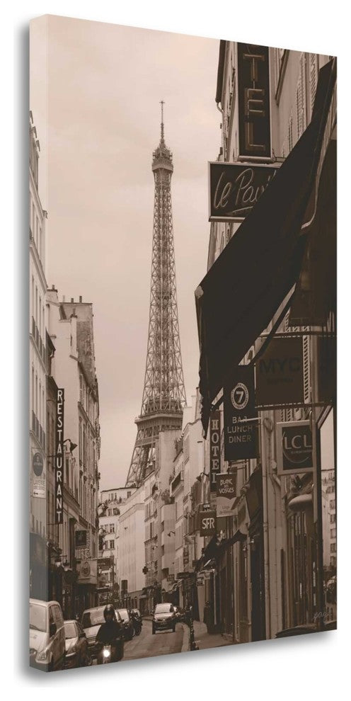 "On A Crooked Street" By Sage Singleton, Giclee Print on Gallery Wrap Canvas