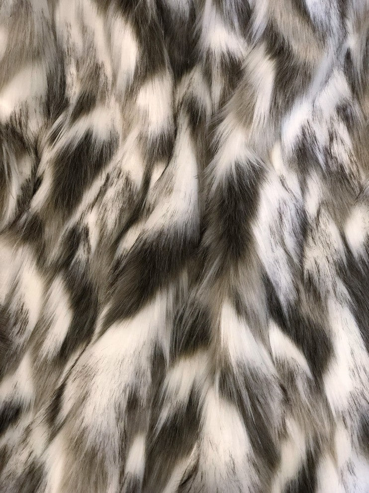 Plutus Tibet Faux Fox Handmade Throw Blanket, 60 X 90