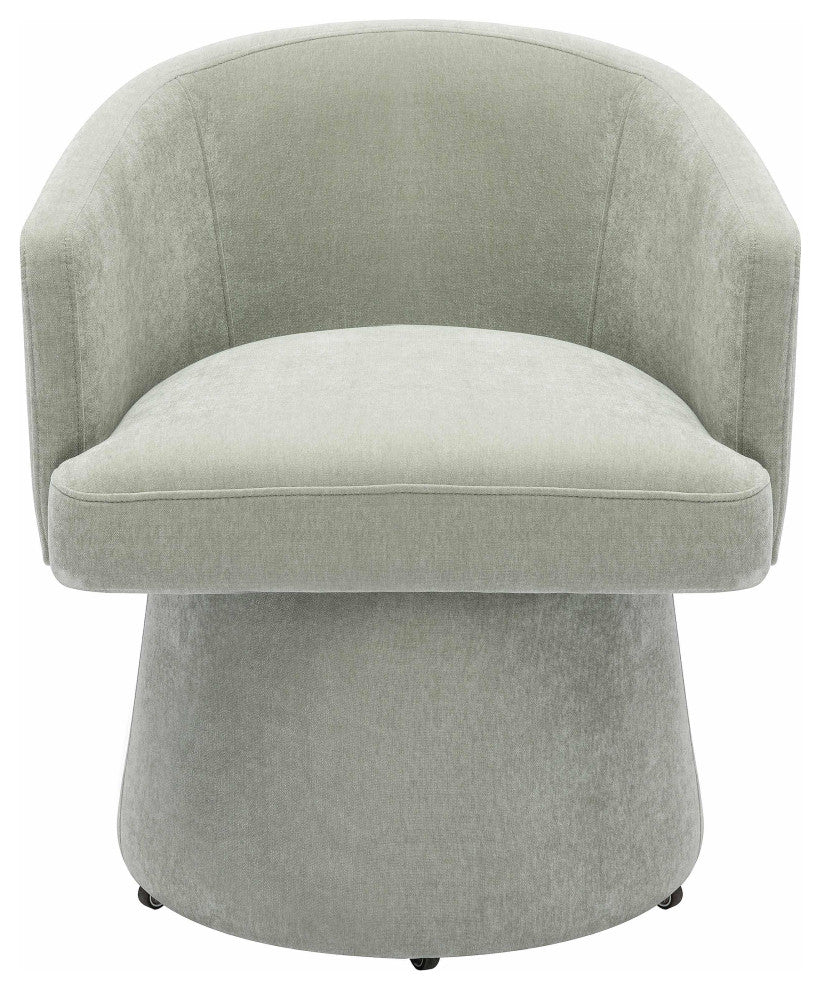 Kristen Rolling Desk Chair, Green