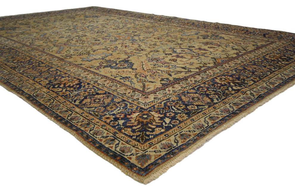 Antique Persian Sultanabad Rug, 06'04 X 09'10