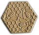 Bees Stepping Stone Mold