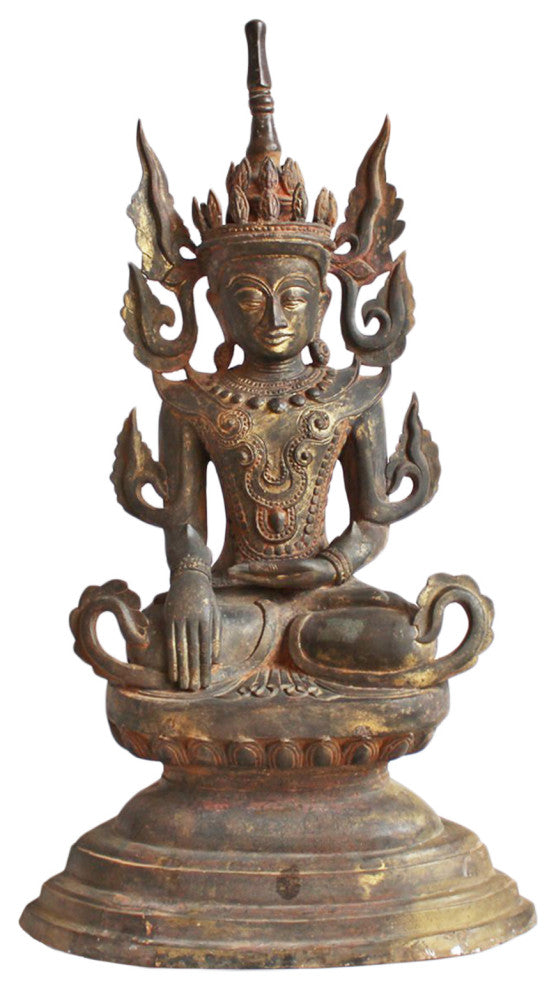 Consigned Thai Bronze Buddha Statue